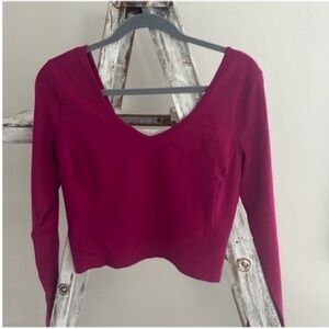 lululemon athletica Women's Top in Deep Red